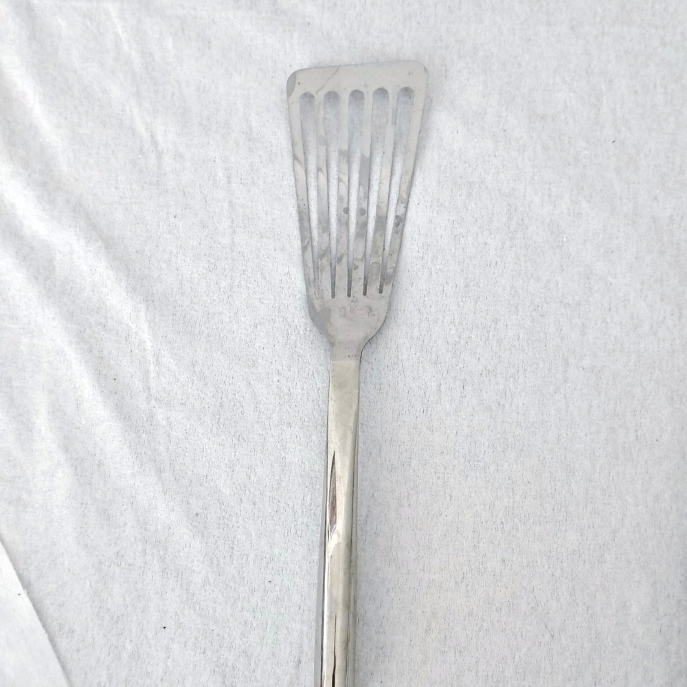 Williams Sonoma Slotted Stainless Steel Metal Fish Turner Spatula Flip Pancake